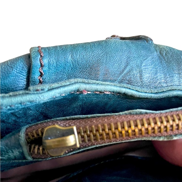 Falorni Teal Handbag - Picture 4 of 10